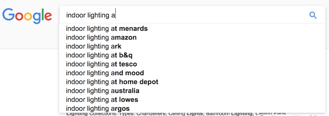 how to do keyword research - google autosuggest with characters